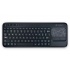 Teclado Logitech con Touchpad K400, Inalámbrico, USB, Negro  1