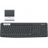 Teclado Logitech K375s, RF Inalámbrico, Bluetooth, Grafito/Blanco (Inglés)  1