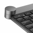 Teclado Logitech Craft, Inalámbrico, Bluetooth, Gris (Inglés)  3
