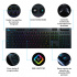 Teclado Gamer Logitech G915 RGB, Teclado Mecánico, Switch GL Táctil, Inalámbrico, Negro (Inglés) - Imagen adicional 5