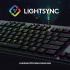 Teclado Gamer Logitech G815 RGB, Teclado Mecánico, Switch GL Táctil, Alámbrico, Negro (Inglés)  11