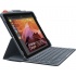 Logitech Funda con teclado para iPad 5ta y 6ta Generación, Negro  1