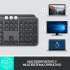 Teclado Logitech MX Keys, Inalámbrico, RF + Bluetooth, Negro (Español)  8