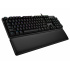 Teclado Gamer Logitech G513 RGB, Teclado Mecánico, GX Brown, Alámbrico, Negro (Inglés)