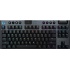 Teclado Gamer Logitech G915 TKL LED RGB TKL, Teclado Mecánico, Logitech GL Tactile, Inalámbrico, Bluetooth, Negro, Inglés   2