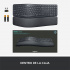 Teclado Logitech Ergo K860, Inalámbrico, RF Wireless/Bluetooth, Negro (Español)  11