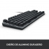 Teclado Logitech K835 TKL, Alámbrico, USB, Gris (Español)  6