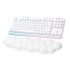 Teclado Gamer Logitech G715 LED RGB TKL, Teclado Mecánico, Logitech GX Red, Inalámbrico, RF Inalámbrico/Bluetooth, Blanco, Inglés