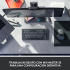 Teclado Logitech MX Mechanical Mini TKL, Inalámbrico, Bluetooth, Grafito (Español)  12