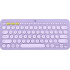 Teclado Logitech K380, Inalámbrico, Bluetooth, Lavanda (Español)  1