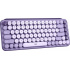 Teclado Logitech Pop Keys, Teclado Mecánico, Inalámbrico, Morado (Español)  3