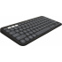 Teclado Logitech Pebble Keys 2 K380s 60%, Inalámbrico, Bluetooth, Grafito (Español) - Imagen adicional 1