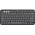 Teclado Logitech Pebble Keys 2 K380s 60%, Inalámbrico, Bluetooth, Grafito (Español)