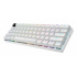 Teclado Gamer Logitech PRO X 60 LED RGB 60%, Teclado Mecánico, Logitech GX Brown, Inalámbrico, USB/RF Inalámbrico/Bluetooth, Blanco, Inglés - Imagen adicional 3