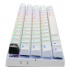 Teclado Gamer Logitech PRO X 60 LED RGB 60%, Teclado Mecánico, Logitech GX Brown, Inalámbrico, USB/RF Inalámbrico/Bluetooth, Blanco, Inglés - Imagen adicional 4