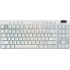 Teclado Gamer Logitech PRO X TKL LED RGB TKL, Teclado Mecánico, Logitech Tactile, Inalámbrico, USB/RF Inalámbrico/Bluetooth, Blanco, Inglés - Imagen adicional 1