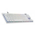 Teclado Gamer Logitech PRO X TKL RAPID LED RGB TKL, Teclado Mecánico, Magnéticos Analógicos, Alámbrico, USB/Bluetooth, Blanco, Inglés  5