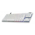 Teclado Gamer Logitech PRO X TKL RAPID LED RGB TKL, Teclado Mecánico, Magnéticos Analógicos, Alámbrico, USB/Bluetooth, Blanco, Inglés  7