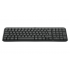Teclado Logitech K250, Inalámbrico, Bluetooth, Negro, Español  2