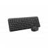 Kit de Teclado y Mouse Logitech MK250 Compact, Inalámbrico, Bluetooth, Gris, Español  3