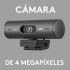 Logitech Webcam Brio 500 con Micrófono, 4MP, 1920 x 1080 Píxeles, USB-C, Negro  7