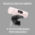 Logitech Webcam Brio 500 con Micrófono, 4MP, 1920 x 1080 Píxeles, USB-C, Rosa  8