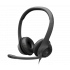 Logitech Audífonos con Micrófono H390, Alámbrico, USB, Negro ― Equipo recuperado  1