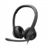 Logitech Audífonos con Micrófono H390, Alámbrico, USB, Negro ― Equipo de trabajo recuperado.  1