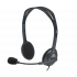 Logitech Audífonos con Micrófono H111, Alámbrico, 3.5mm, Negro