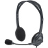Logitech Audífonos con Micrófono H111, Alámbrico, 3.5mm, Gris