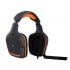 Logitech Audífonos Gamer G231 Prodigy, Alámbrico, 2 Metros + 12cm de Extension, 3.5mm, Negro/Naranja  1