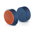 Logitech Mini Bocina Portátil X100, Bluetooth, 1.0, Naranja/Azul  2