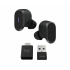 Logitech Audífonos Intrauriculares con Micrófono Zone True Wireless, Inalámbrico, Bluetooth, Grafito ― Incluye Adaptador USB-C y USB-A  3