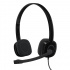Logitech Audífonos con Micrófono H151, Alámbrico, 1.8 Metros, 3.5mm, Negro