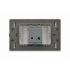 Lucek Placa Plana con Apagador BF01-P, 1 Interruptor, Plata  2
