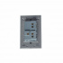 Lucek Placa con Apagador BP02/3-CEN, 2 Interruptores, 127 - 250V, 16A, Espejo Negro  3