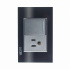 Lucek Tomacorriente BP07-CNN, 1 Enchufe + 1 Apagador, 250V, 16A, Negro  1