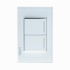 Lucek Placa con Apagador BP09-CBB, 2 Interruptores, 250V, 16A, Blanco  1