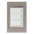 Lucek Placa con Apagador BP10-CDM, 3 Interruptores, 110 - 250V, 15A, Cristal Dorado  1