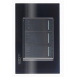 Lucek Placa con Apagador BP10-CNN, 3 Interruptores, 250V, 16A, Cristal Negro  1