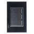 Lucek Placa con Apagador BP10-KN, 3 Interruptores, 250V, 16A, Negro  1