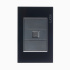 Lucek Placa de Pared BP17-KN, 1 Puerto RJ-11, Negro  1