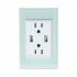 Lucek Tomacorriente BP25-CCB, 2 Enchufes + 2x USB-A, 110 - 250V, 15A, Blanco  1
