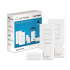 Lutron Interruptor de Luz Inteligente PBDGPKG2W, 3 Botones, Wi-Fi, Blanco - Imagen adicional 3