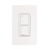 Lutron Interruptor de Luz Inteligente PD-6ANS-WH, 2 Botones, Blanco  1