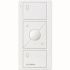 Lutron Interruptor de Luz Inteligente de 3 Botones PICO, RF Inalámbrico, Blanco  1