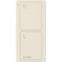 Lutron Interruptor de Luz Inteligente PJ22BGLAL01, 2 Botones, RF, Crema
