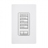 Lutron Atenuador de Luz Inteligente RRD-W5BRL-WH, Programable, Blanco