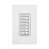 Lutron Teclado Seetouch Hibrido RRDHN6BRLWH, 6 Botones, Gris  1