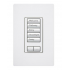 Lutron Pulsador de Botón RRDW5BRLWH, 5 Botones, RF, Blanco  1